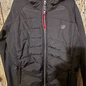 New Balance Black Hooded Jacket 2XNew with Tags!